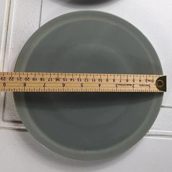 Vera Wang Vera Gradients Wedgewood England 1759 Green 4 Plates Salad/Dessert - Picture 11 of 13